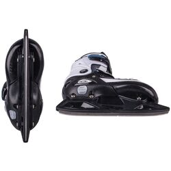 Роликовые коньки 2в1 Worker Gondo Blue 33-36 (White/Black) Thumb