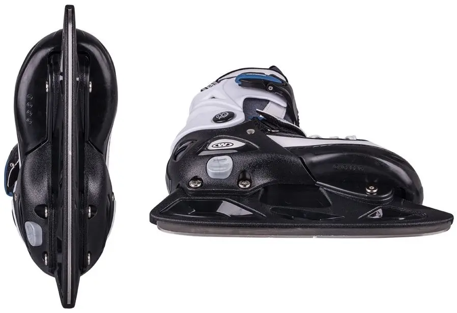 Роликовые коньки 2в1 Worker Gondo Blue 33-36 (White/Black) - 4