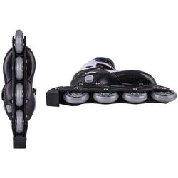 Роликовые коньки 2в1 Worker Gondo Blue 33-36 (White/Black) Thumb