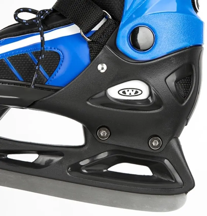 Роликовые коньки 2в1 Worker Lumine 33-36 (Black/Blue) - 5