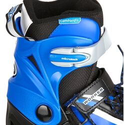 Patine cu rotile 2in1 Worker Lumine 40-43 (Black/Blue) Thumb