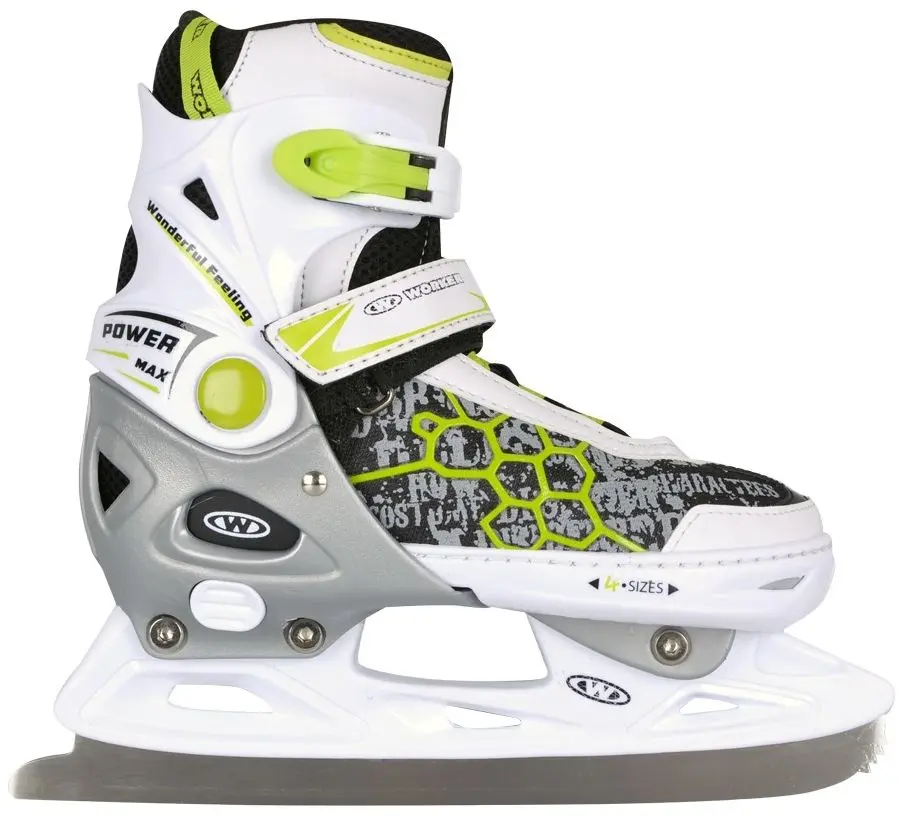 Роликовые коньки 2в1 Worker Naare 29-32 (White/Yellow) - 3