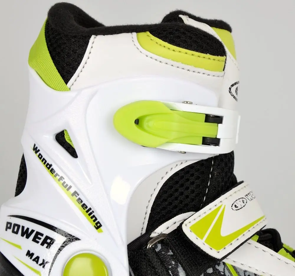 Роликовые коньки 2в1 Worker Naare 29-32 (White/Yellow) - 4