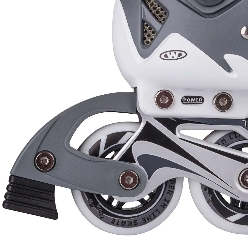 Patine cu rotile 2in1 Worker Tifero 35-38 (Grey/White) - 11