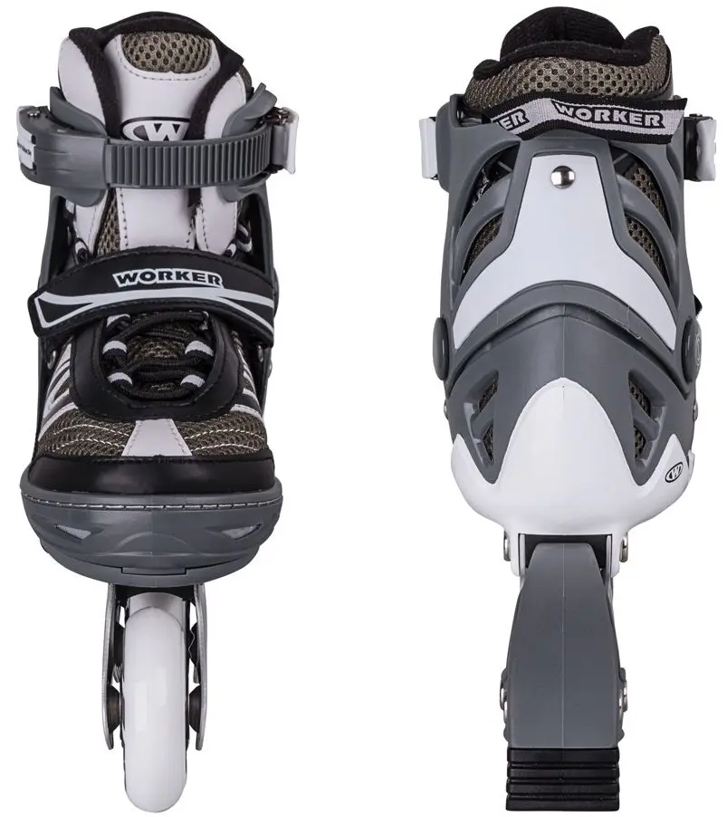 Patine cu rotile 2in1 Worker Tifero 35-38 (Grey/White) - 5
