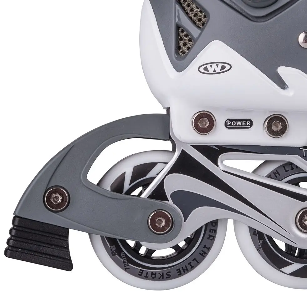 Patine cu rotile 2in1 Worker Tifero 39-42 (Grey/White) - 11