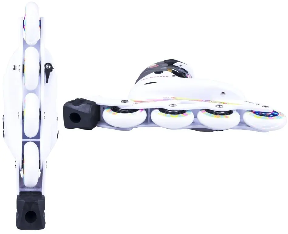 Роликовые коньки Worker Picola LED XS 26-29 (White) - 3