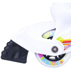 Роликовые коньки Worker Picola LED XS 26-29 (White) Thumb