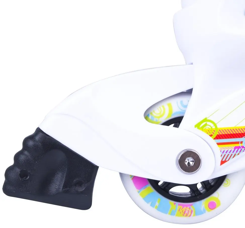 Роликовые коньки Worker Picola LED XS 26-29 (White) - 6