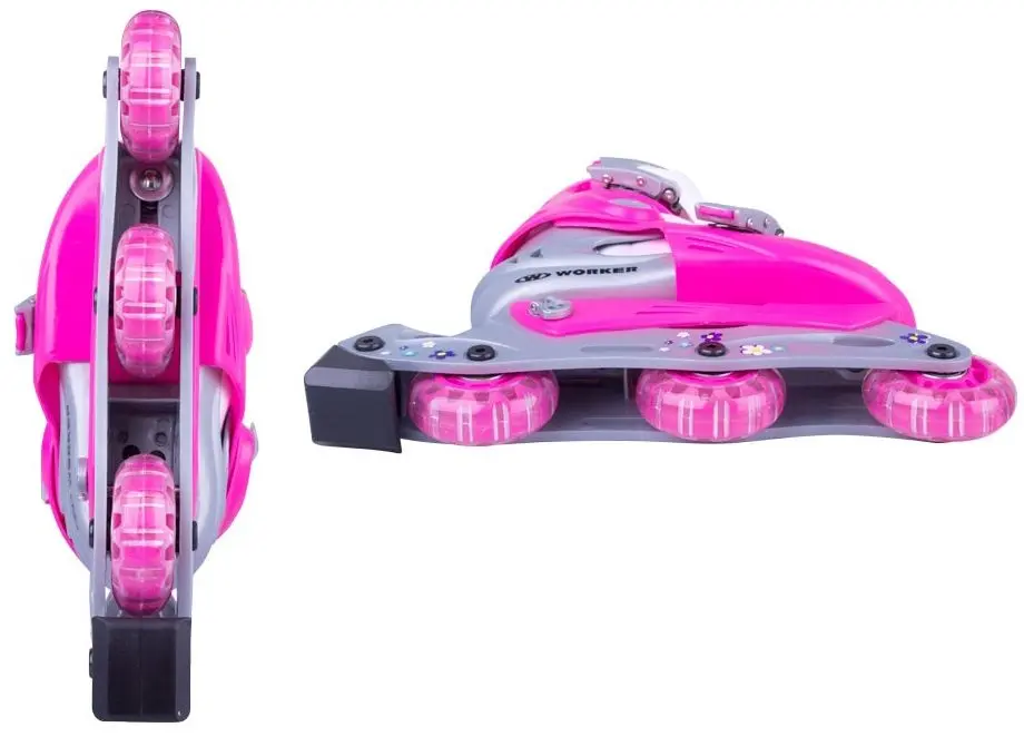 Patine cu rotile Worker Polly 575-L 38-41 (Pink) - 4