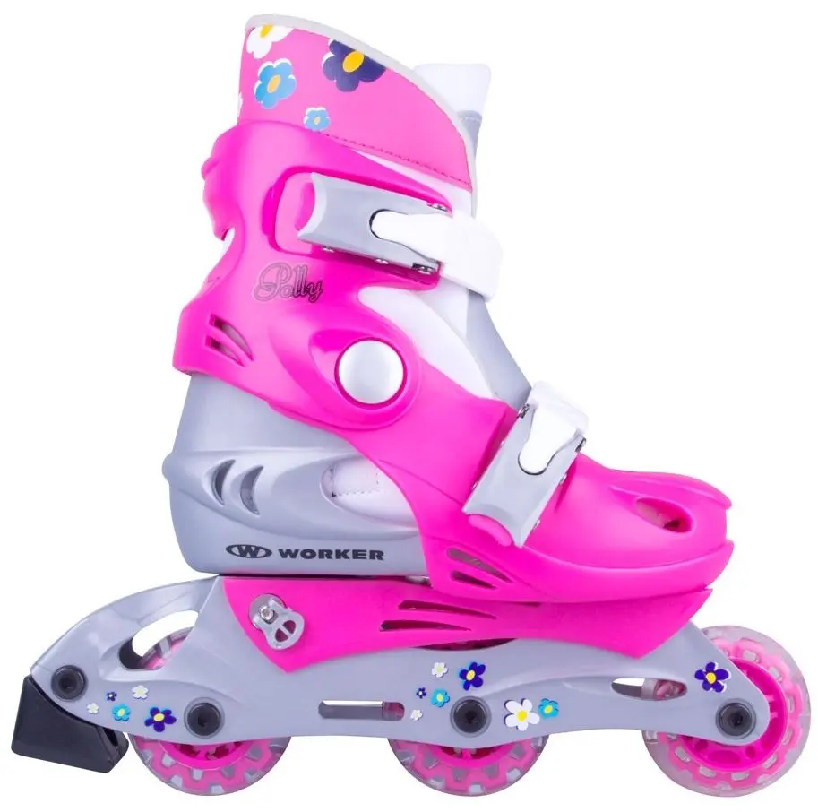 Patine cu rotile Worker Polly 575-L 38-41 (Pink)