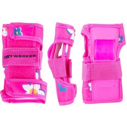 Patine cu rotile Worker Polly LED 30-33 (Pink/Turquoise) Thumb