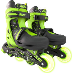 Роликовые коньки YVolution Neon Inline 30–33 (Green/Black)