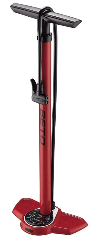 Насос ручной с манометром Beto CMP-137AG5 (Red)