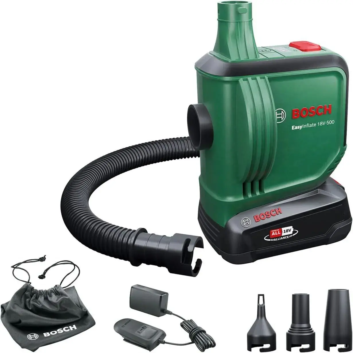 Аккумуляторный воздушный насос Bosch EasyInflate 18V-500 - 2