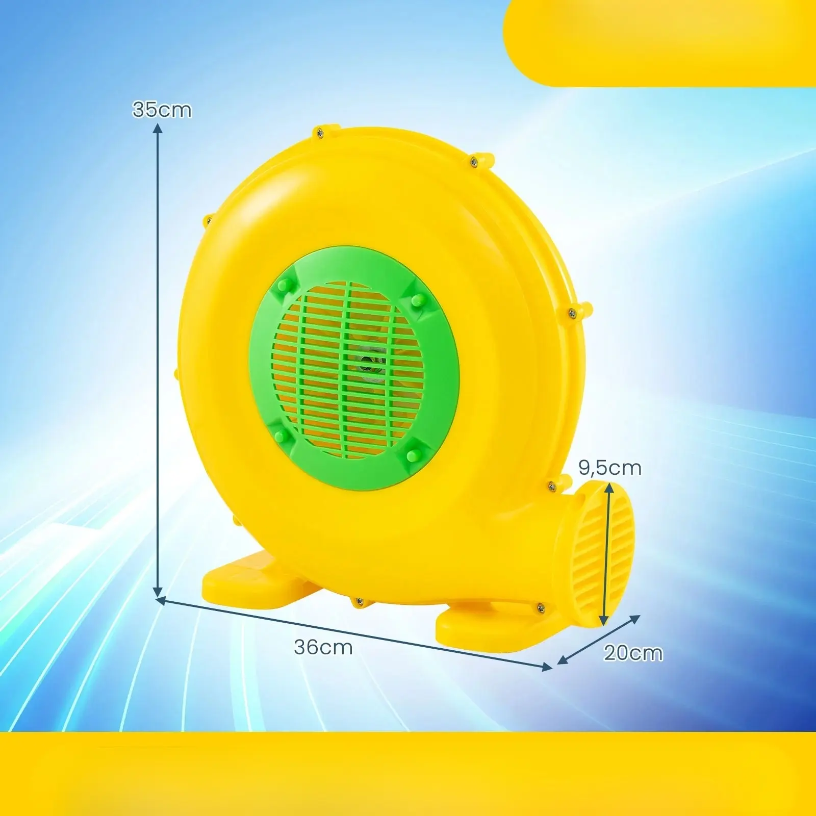 Насос электрический Costway ES10582DE (Yelow) - 2