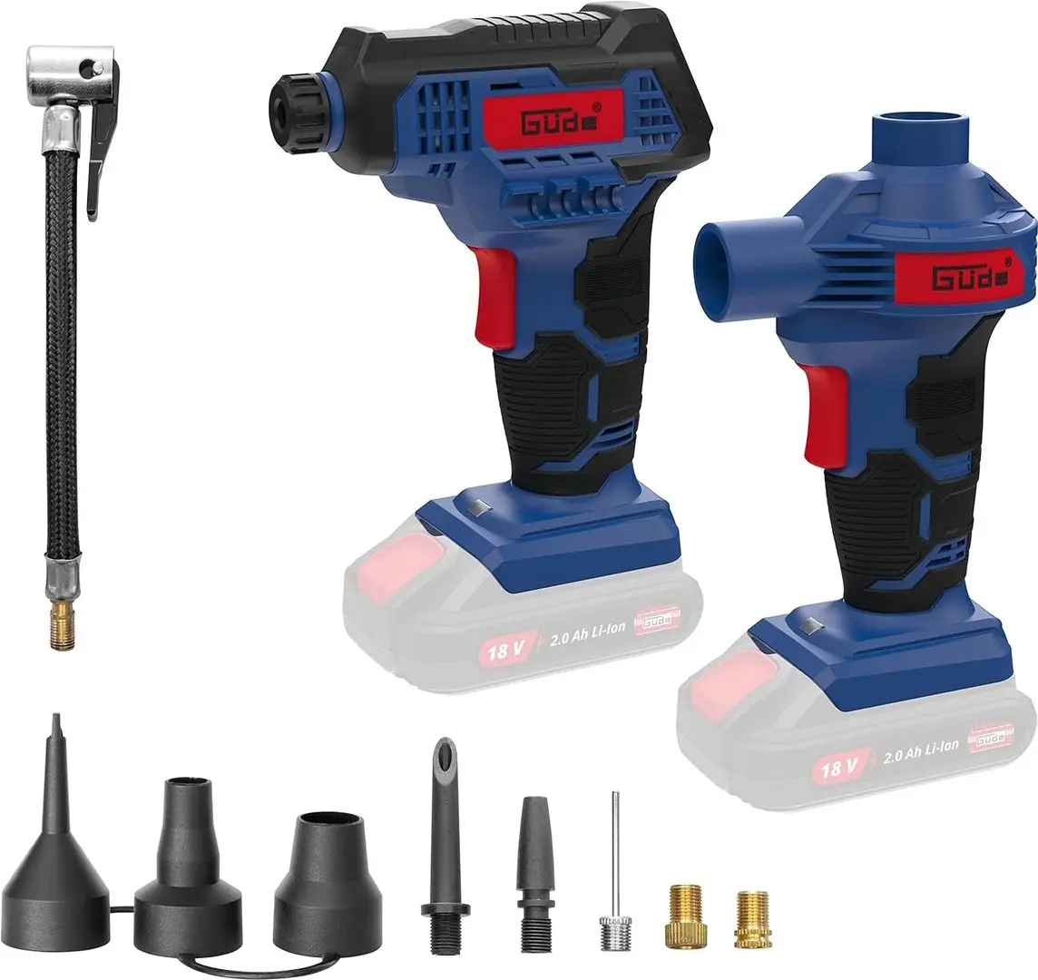 Pompă cu acumulator Gude KLS 18-0+LGAP 18-3020 (Blue/Black)