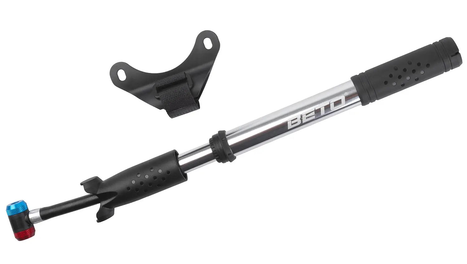 Насос ручной мини Messingschlager BETO Retract (Black/Silver)