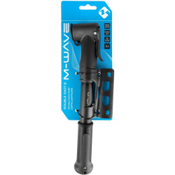 Pompa manuala mini Messingschlager M-WAVE Double Shot B (Black) Thumb