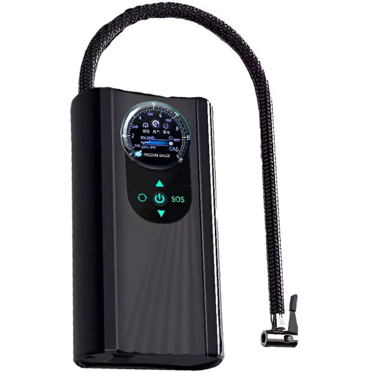 Pompă portabilă pentru anvelope PCTIEAPBK (Black)