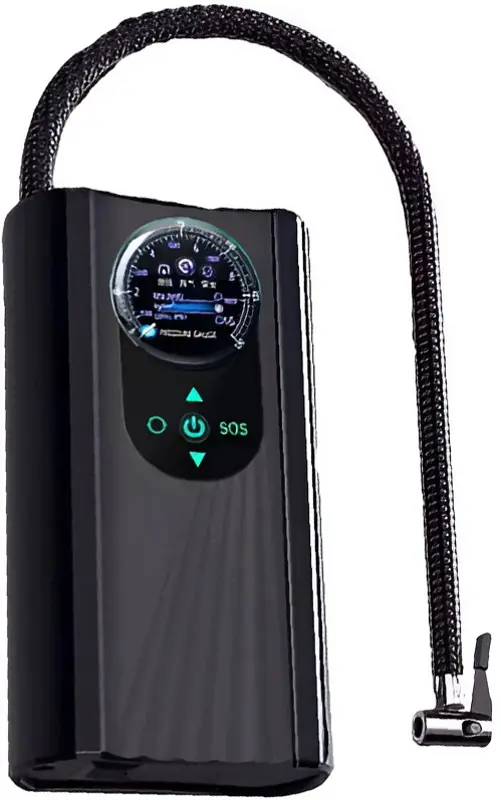 Pompă portabilă pentru anvelope PCTIEAPBK (Black)