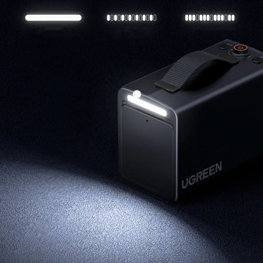 Pompă portabilă pentru anvelope Ugreen ET723 (Black)