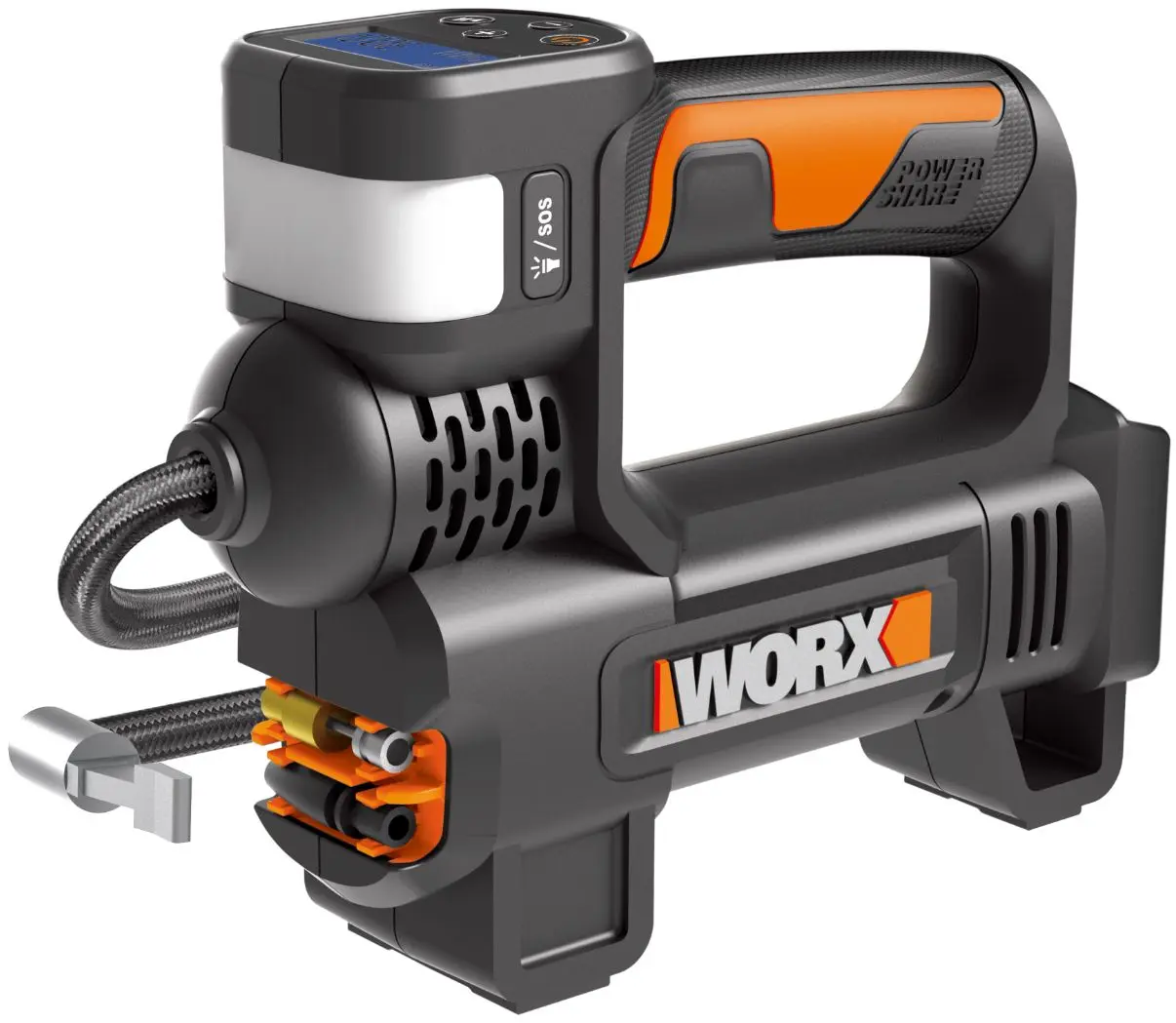 Аккумуляторный насос Worx WX092.9 (Black/Orange)
