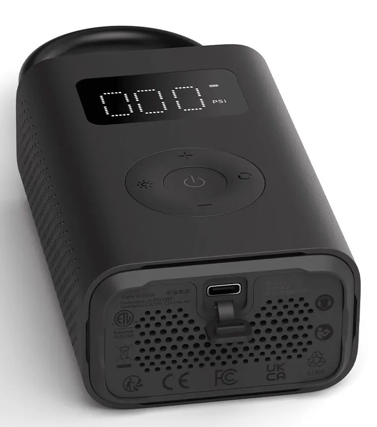 Pompa electrica Xiaomi Portable Electric Air Compressor 2 (Black)