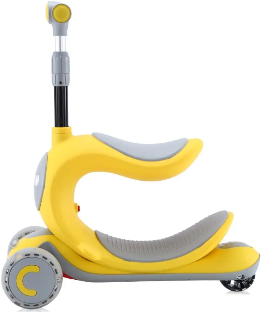 Самокат 2в1 Bertoni (Lorelli) Trio (Yellow) - 3