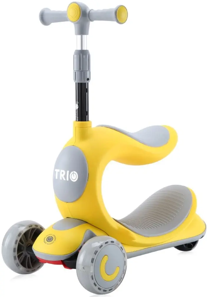 Самокат 2в1 Bertoni (Lorelli) Trio (Yellow)