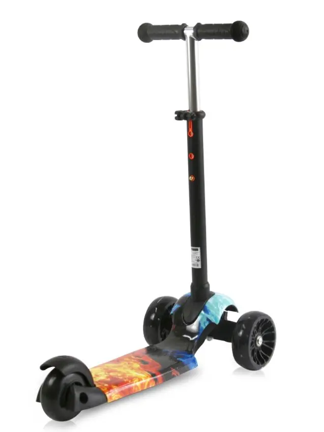 Самокат Bertoni (Lorelli) Draxter (Black/Red Flame) - 3