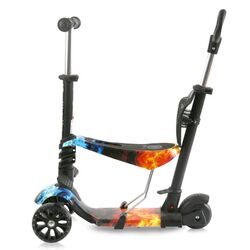 Самокат Bertoni (Lorelli) Draxter Plus (Black/Red Flame) Thumb