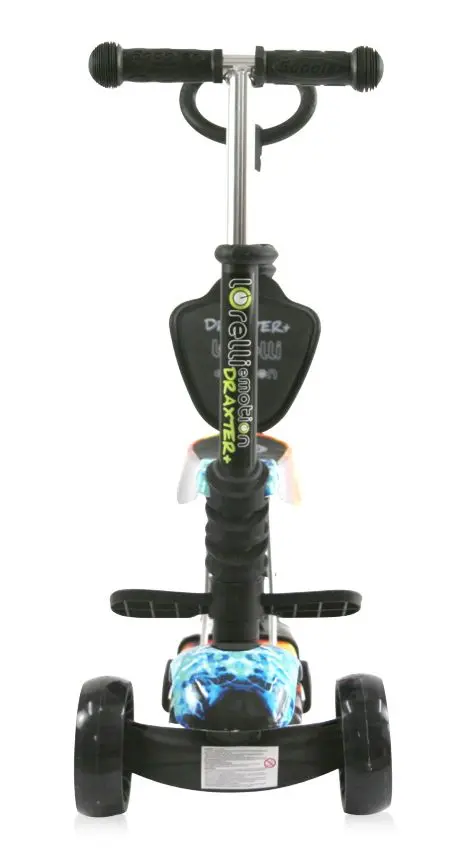 Самокат Bertoni (Lorelli) Draxter Plus (Black/Red Flame) - 4