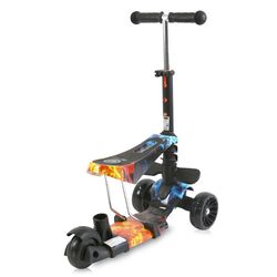 Самокат Bertoni (Lorelli) Draxter Plus (Black/Red Flame) Thumb