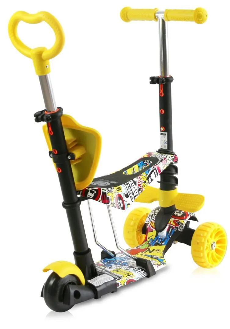 Самокат Bertoni (Lorelli) Draxter Plus (Graffiti Smile) - 2