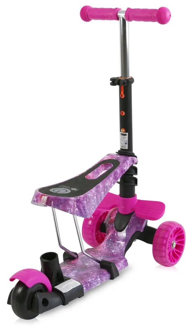 Самокат Bertoni (Lorelli) Draxter Plus (Pink Galaxy) - 2