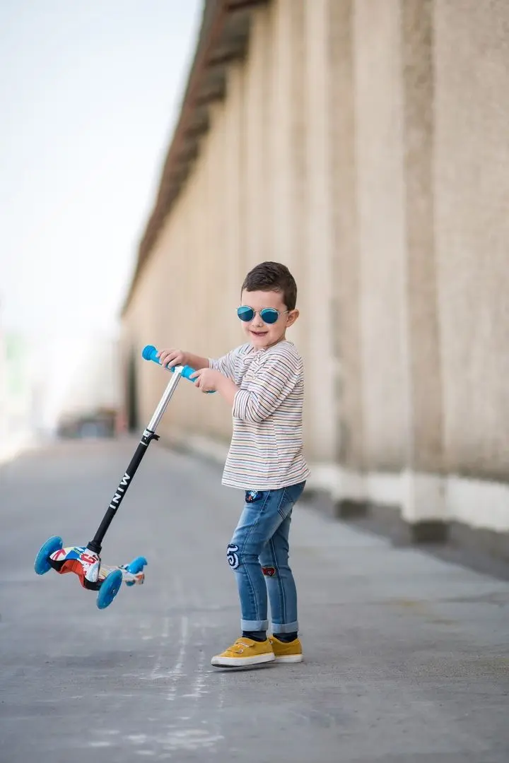 Самокат Bertoni (Lorelli) Mini (Blue Cosmos) - 11