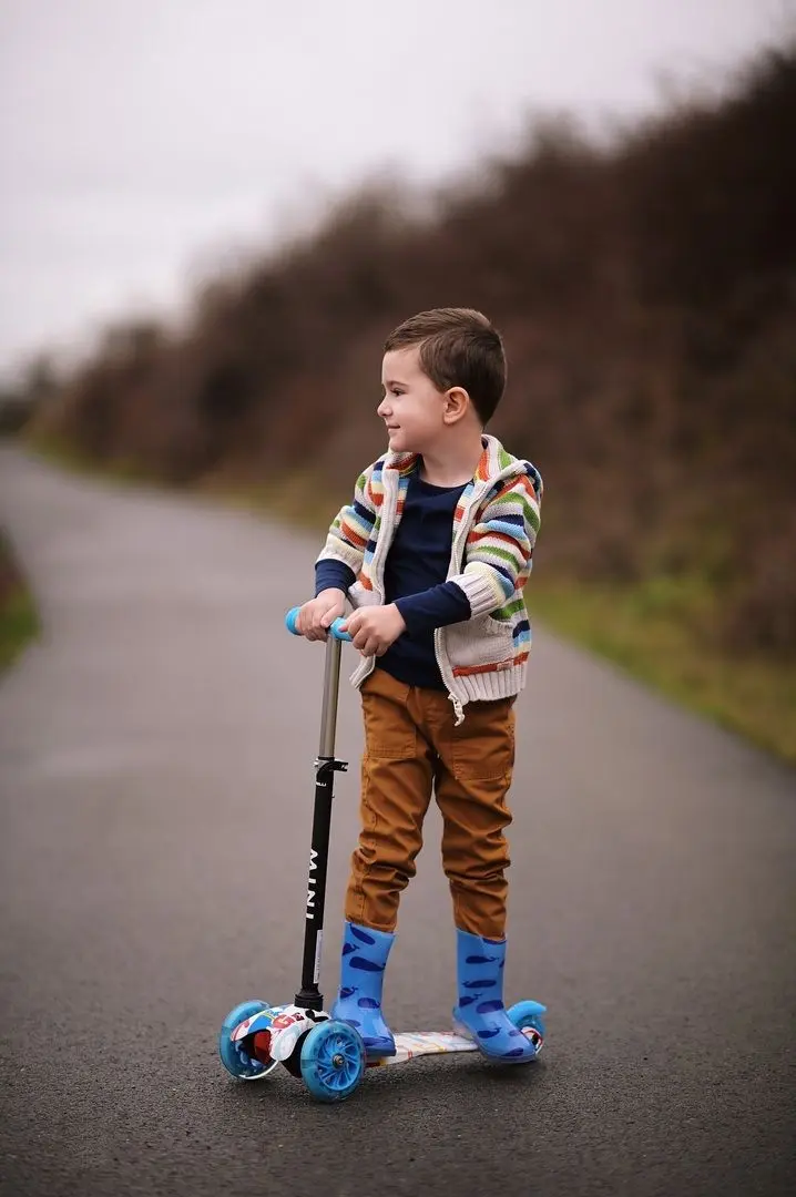 Самокат Bertoni (Lorelli) Mini (Blue Cosmos) - 5