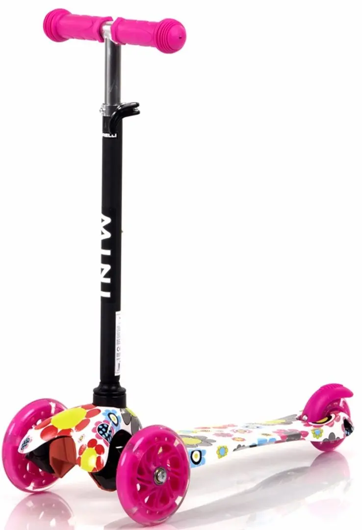 Самокат Bertoni (Lorelli) Mini (Pink Flowers)