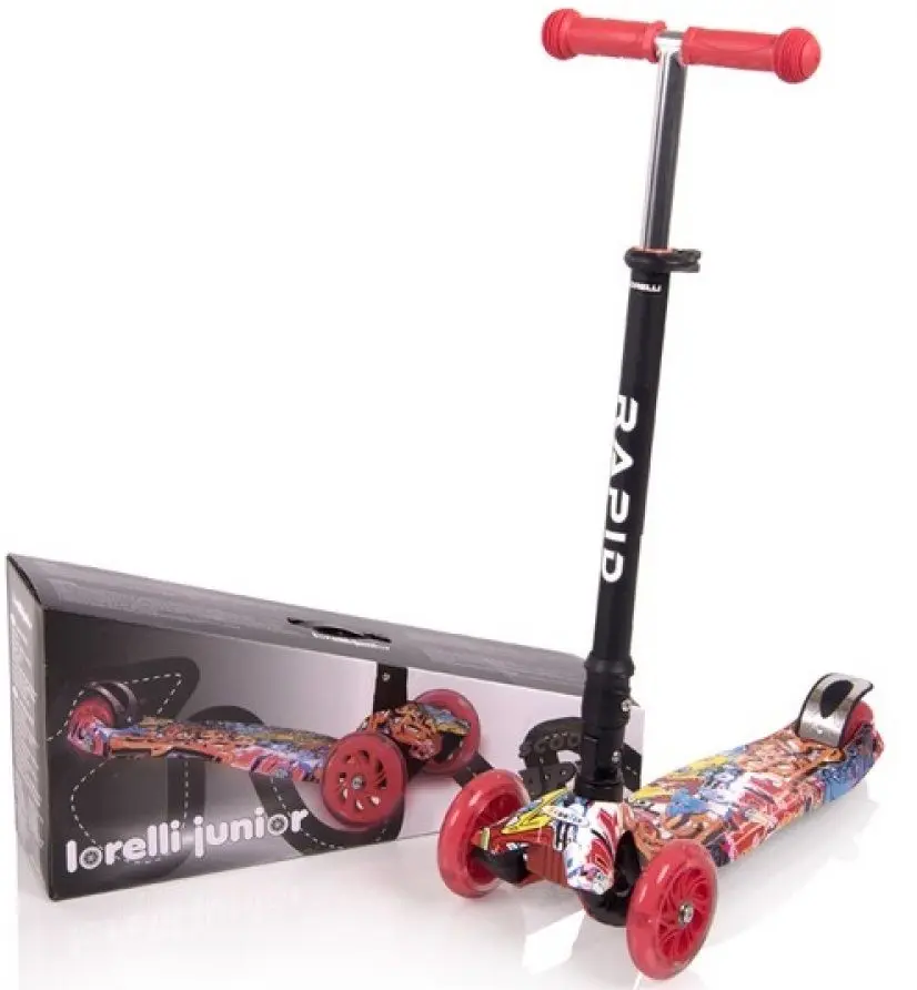 Самокат Bertoni (Lorelli) Rapid (Red Graffiti) - 4