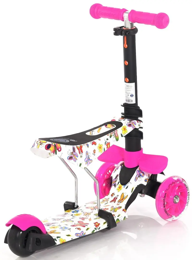 Самокат Bertoni (Lorelli) Smart (Pink Butterfly) - 2