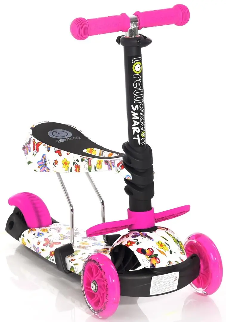 Самокат Bertoni (Lorelli) Smart (Pink Butterfly)