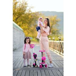 Самокат Bertoni (Lorelli) Smart Plus (Pink Butterfly) Thumb