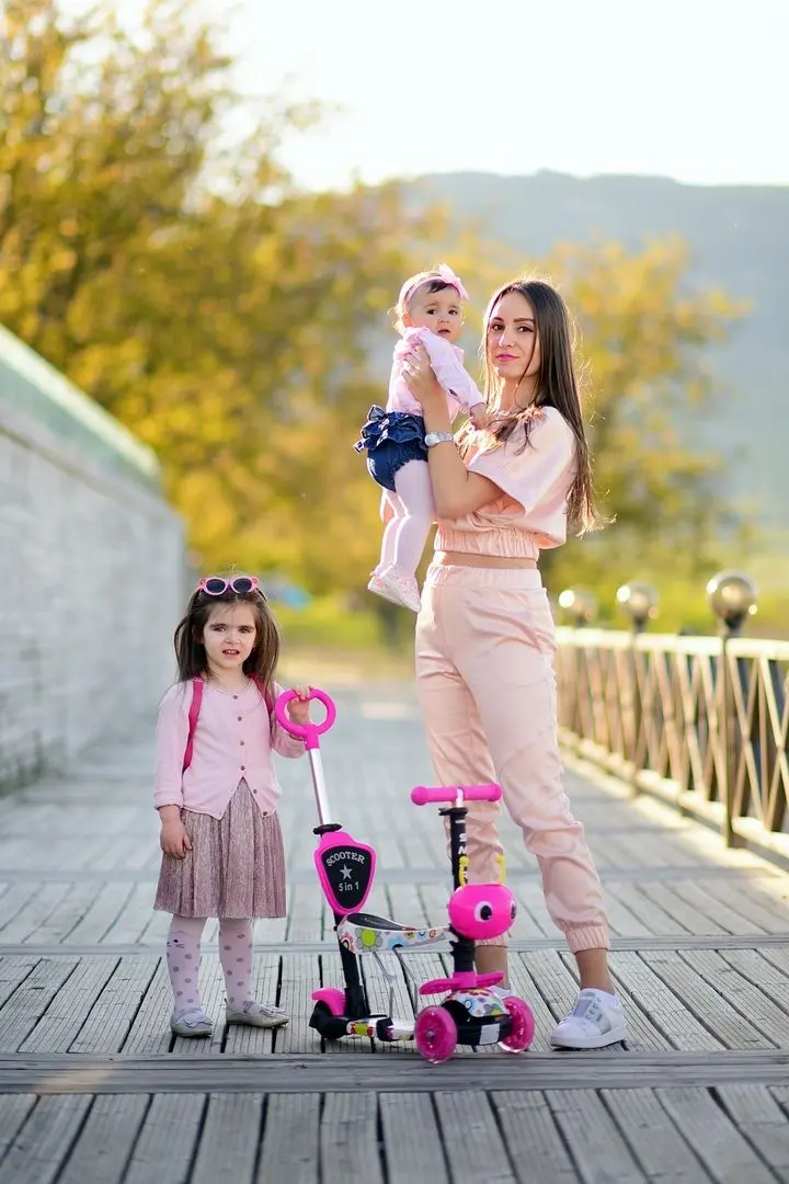 Самокат Bertoni (Lorelli) Smart Plus (Pink Butterfly) - 13