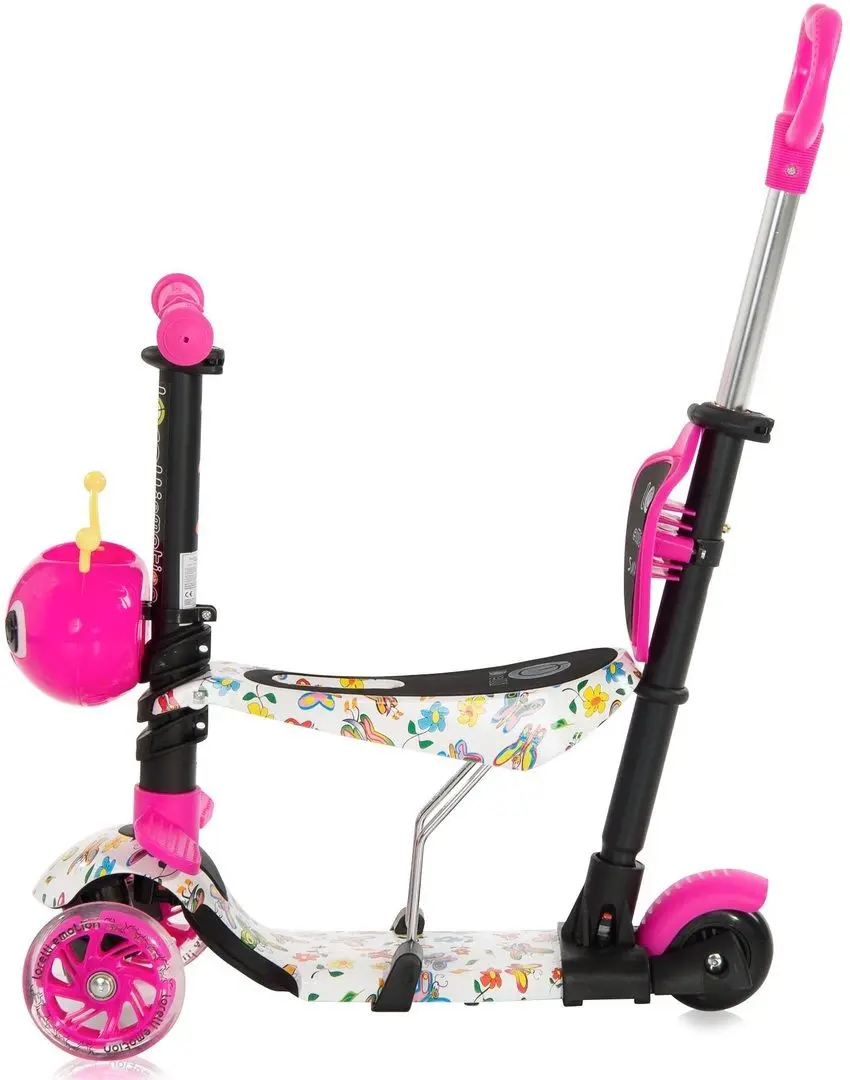 Самокат Bertoni (Lorelli) Smart Plus (Pink Butterfly) - 3