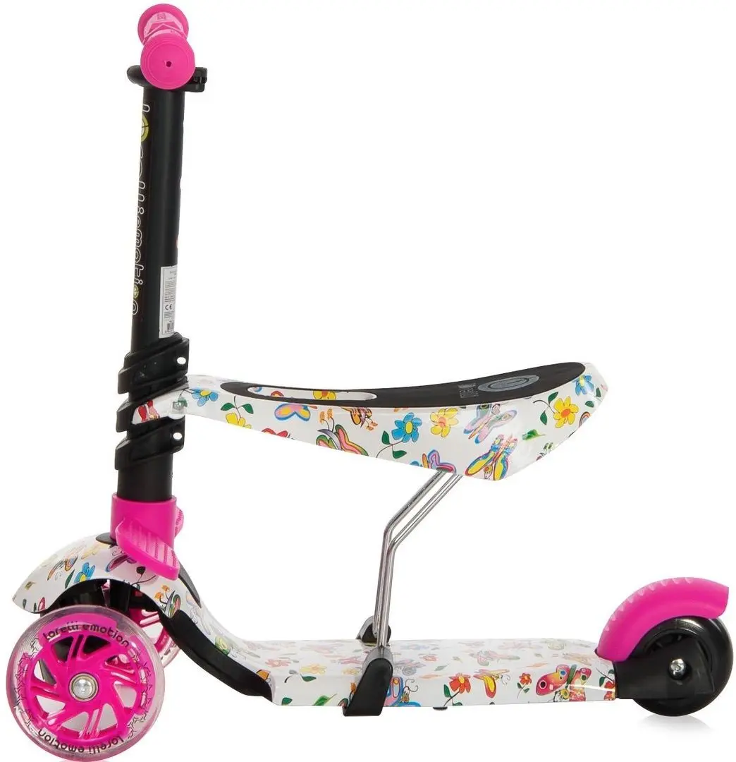 Самокат Bertoni (Lorelli) Smart Plus (Pink Butterfly) - 7