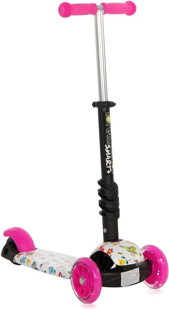 Самокат Bertoni (Lorelli) Smart Plus (Pink Butterfly) - 8