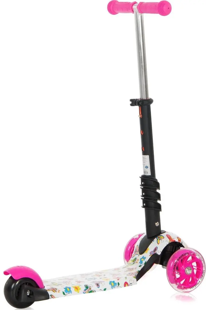 Самокат Bertoni (Lorelli) Smart Plus (Pink Butterfly) - 9