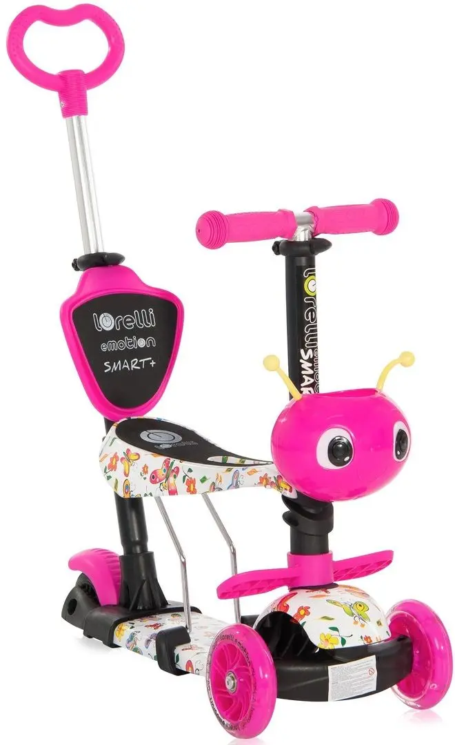 Самокат Bertoni (Lorelli) Smart Plus (Pink Butterfly)