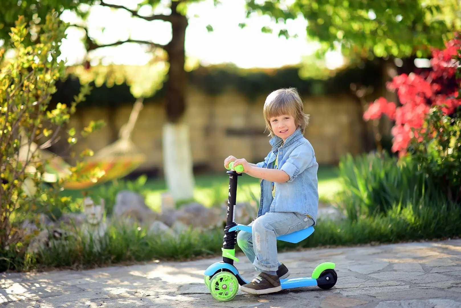 Самокат Bertoni (Lorelli) Smart (Red Fire) - 7